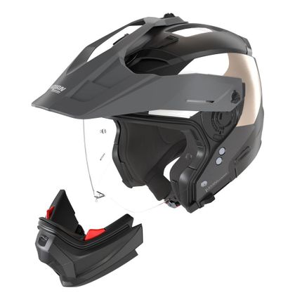 Kask szczękowy Nolan N70-2 X SELVADO - Czarny / Szary