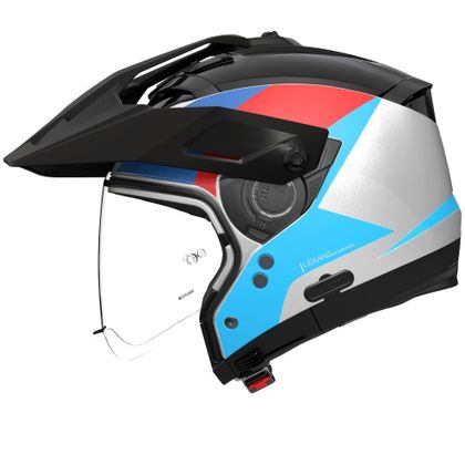 Casque modulable Nolan N70-2 X TURBINE - Blanc / Noir