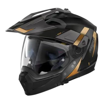 Nolan N70-2 X - SKYFALL N-COM Helm - Grau / Gelb Ref : NL1593 