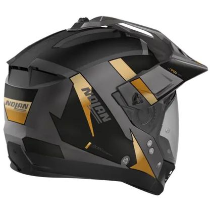 Nolan N70-2 X - SKYFALL N-COM Helm - Grau / Gelb
