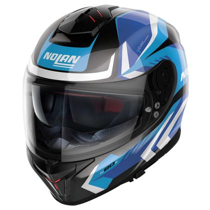 Nolan N80-8 - RUMBLE N-COM Helmet - Black / Blue