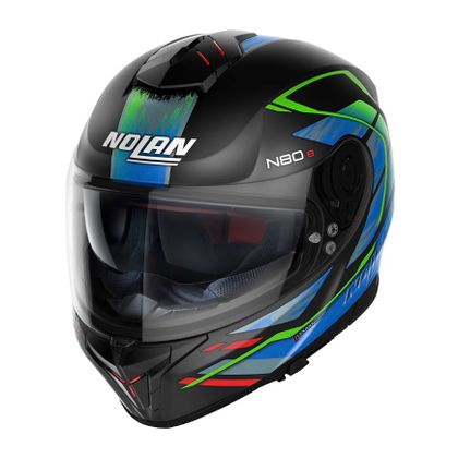 Nolan N80-8 - THUNDERBOLT N-COM Helm Ref : NL1432 