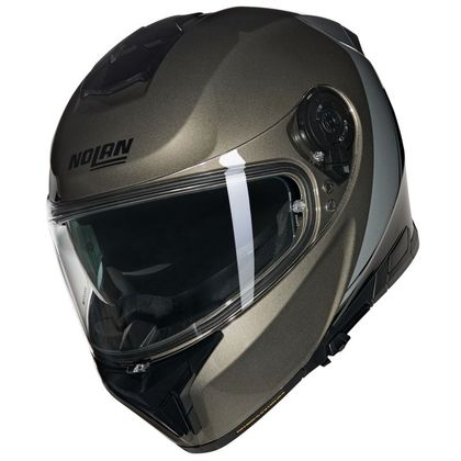 Casque Nolan N80-8 - VERNICIATURA SPECIALE - Noir / Gris Ref : NL1648-CNOPI 