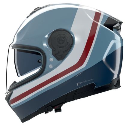 Nolan N80-8 INCLINE Integralhelm - Blau / Grau Ref : NL1760 