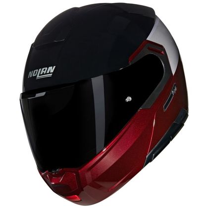 Casque Nolan N90-3 - VERNICIATURA SPECIALE - Noir / Rouge Ref : NL1662-C145 