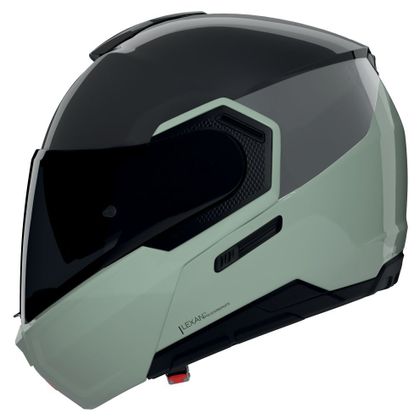 Casque modulable Nolan N90-3 VERNICIATURA SPECIALE - Noir / Vert Ref : NL1764 