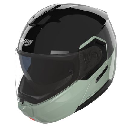 Casque modulable Nolan N90-3 VERNICIATURA SPECIALE - Noir / Vert