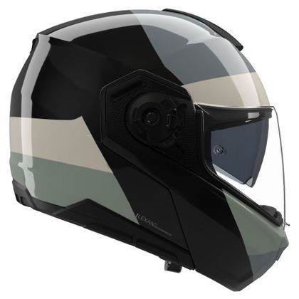 Nolan N90-3 BLOCCO Modulaire helm - Zwart / Wit