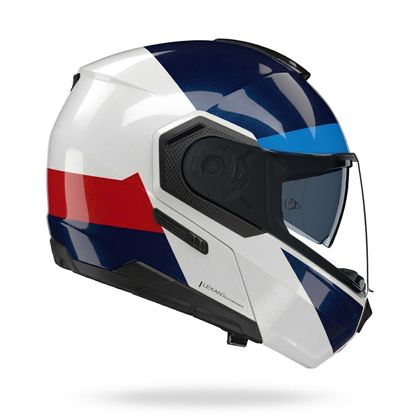 Casque intégral Nolan N90-3 06 BLOCCO - Bleu / Blanc