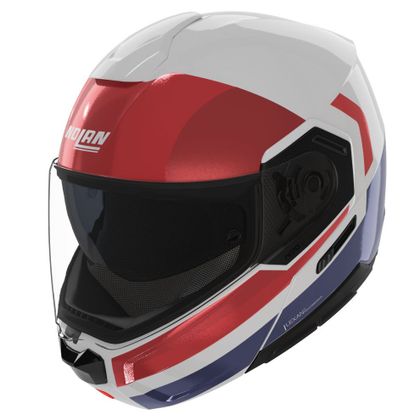 Nolan N90-3 - ROBOTO Modularer Helm - Weiß / Rot