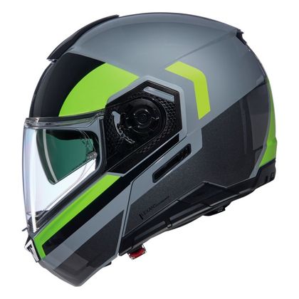 Casque Nolan N90-3 - ROBOTO - Gris / Noir