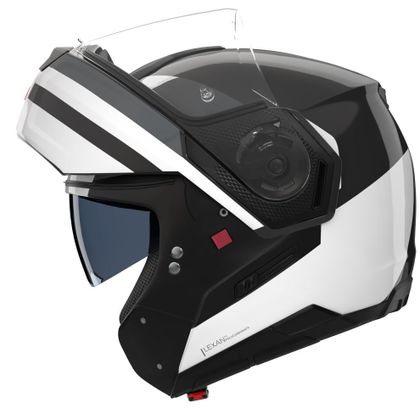 Nolan N90-3 - ROBOTO Systeemhelm - Zwart / Grijs