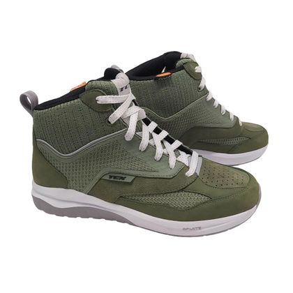 Baskets Moto TCX Boots NALBAK AIR WOMAN - Vert / Gris