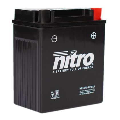 Batería Nitro YB12AL-A2 SLA CERRADA TIPO ÁCIDO SIN MANTENIMIENTO/LISTA PARA USAR
