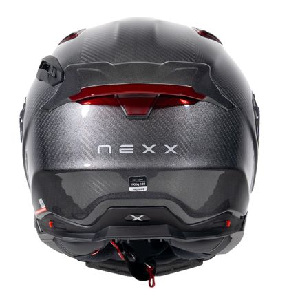 Nexx X.WST3 CARBON VOLCANO Helm - Zwart / Rood