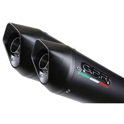 Silencieux GPR FURORE NERO DOUBLE Ref : Y.115.FUNE YAMAHA 1000 YZF-R1 (RN19) - 2007 - 2008