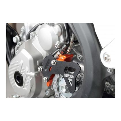 Protection de chaine Zéta  - Noir / Orange