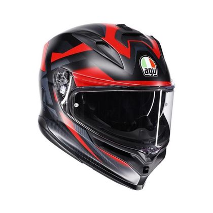 AGV K7 - GLIMPSE Full-face helmet - Black / Red