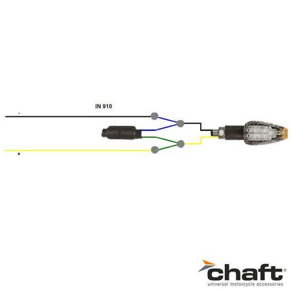 kit de resistencias Chaft CONECTORES PARA INTERMITENTES LED universal