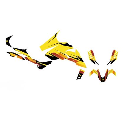 RiderUnik NOVA Decoratiekit - Geel