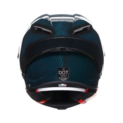 Casque intégral AGV PISTA GP RR - ACQUA - EDITION LIMITEE - Vert / Jaune