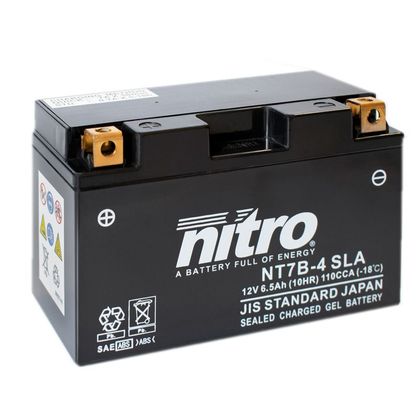 Batterie Nitro NT7B-4 SLA AGM ferme Type Acide Sans entretien