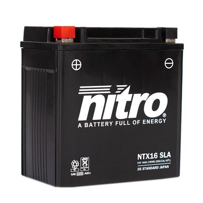 Batteria Nitro NTX16 SLA/YTX16-SLA TIPO ACIDO CHIUSA SENZA MANUTENZIONE/PRONTO ALL'USO