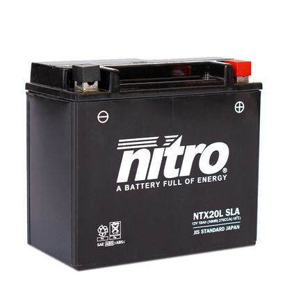 Batería Nitro YTX20L-SLA CERRADA TIPO ÁCIDO SIN MANTENIMIENTO/LISTA PARA USAR