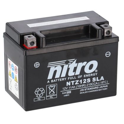 Batería Nitro YTZ12S AGM cerrada Tipo ácido sin mantenimiento