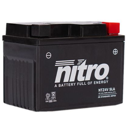 Batería Nitro YTZ4V-SLA CERRADA TIPO ÁCIDO SIN MANTENIMIENTO/LISTA PARA USAR