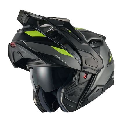 Nexx X.LIFECOUNTRY - TERRA Helm - Grijs / Geel Ref: NE0630-ML010 