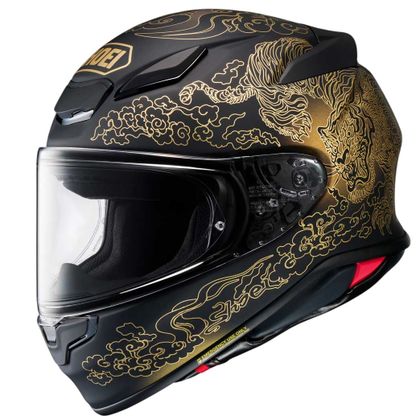 Casque intégral Shoei NXR2 - FEARLESS - Noir / Jaune Ref : SI0629 