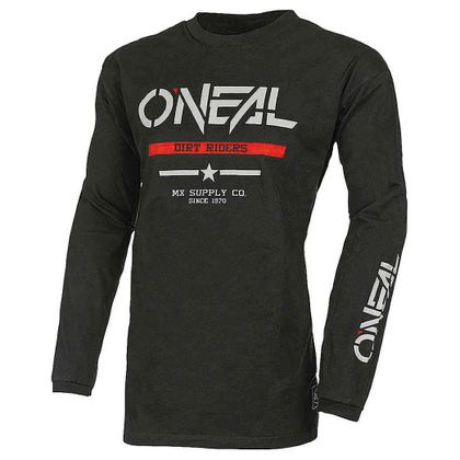 Camiseta de motocross O'Neal ELEMENT - SQUADRON V.22 - BLACK GRAY 2023 - Negro / Gris Ref : OL1850 