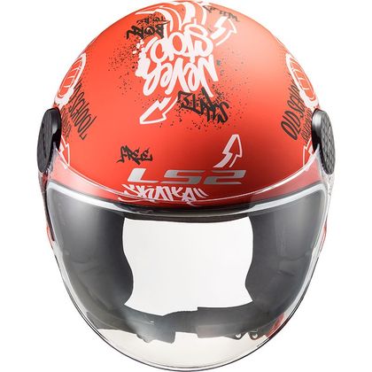Casque LS2 OF558 - SPHERE LUX - SKATER - Rouge