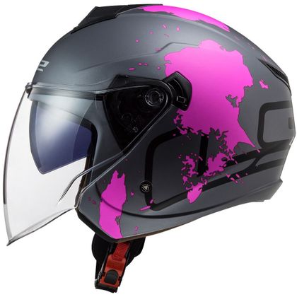 Casque LS2 OF573 - TWISTER II - XOVER MATT PURPLE