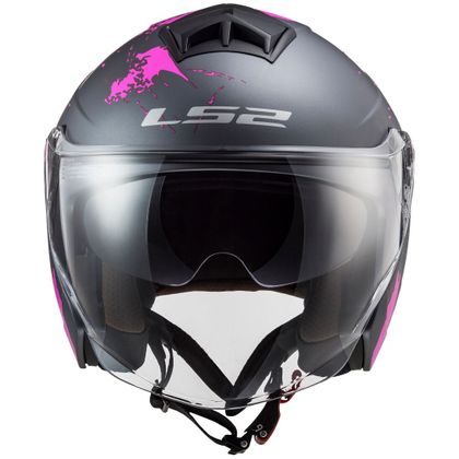 Casque LS2 OF573 - TWISTER II - XOVER MATT PURPLE