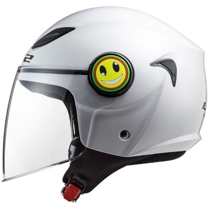 Casque LS2 OF602 - FUNNY - SOLID - Blanc