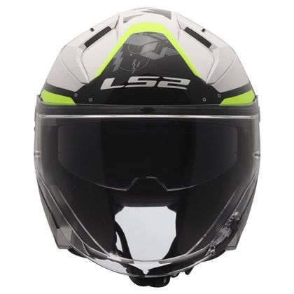 Casque jet LS2 OF603 INFINITY II NIGHTLINE - Jaune / Noir