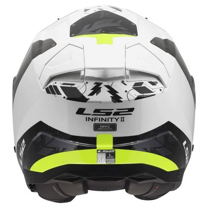 Casque jet LS2 OF603 INFINITY II NIGHTLINE - Jaune / Noir