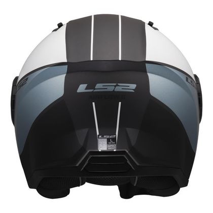 LS2 OF616 - AIRFLOW II - COVER Jethelm - Grau / Blau