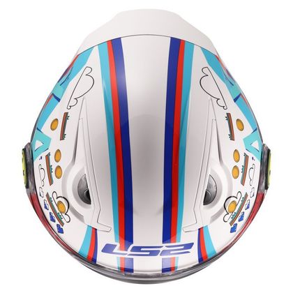 LS2 OF622 FUNNY II - NEXT LEVEL Jet-Helm - Weiß