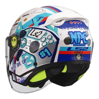 LS2 OF622 FUNNY II - NEXT LEVEL Jet-Helm - Weiß