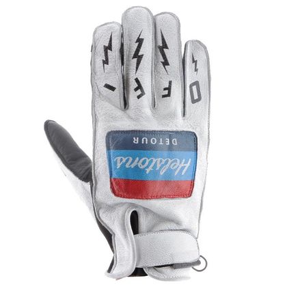 Gants Helstons DETOUR - Blanc / Noir