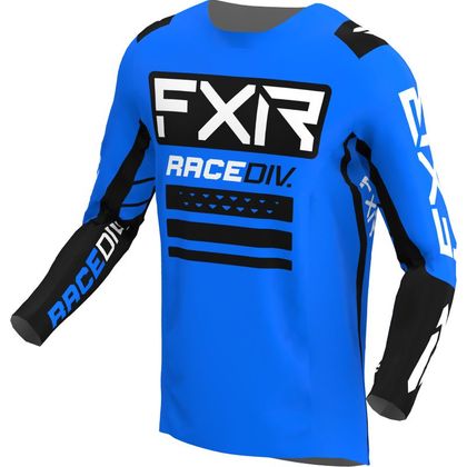 Camiseta de motocross FXR PODIUM OFF-ROAD BLUE/BLACK 2022 - Azul / Negro Ref : FXR0185 