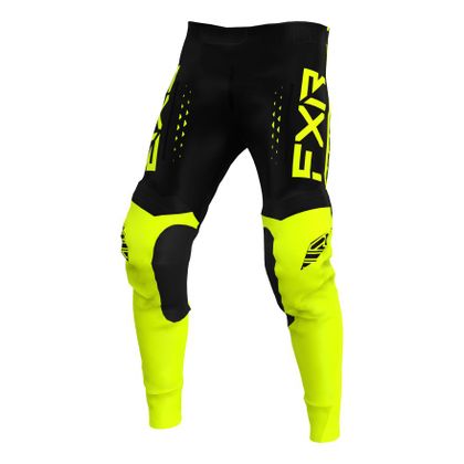Pantalón de motocross FXR PODIUM OFF-ROAD BLACK/HIVIS 2022 - Negro Ref : FXR0178 