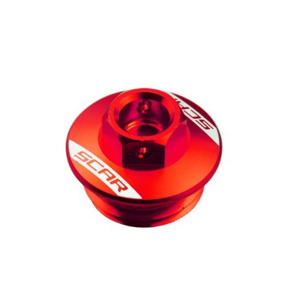 Bouchon de carter d'huile Scar  - Rouge