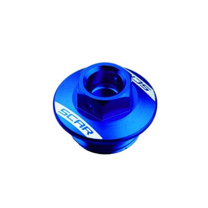 Bouchon de carter d'huile Scar  - Bleu Ref : SCR0439 / OFP100B 