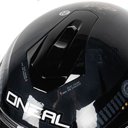 Casque O'Neal CHALLENGER - WINGMAN - BLACK BLUE GLOSSY