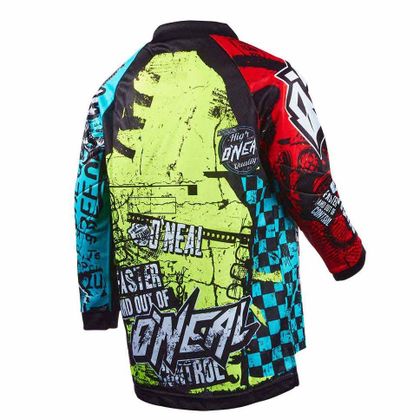 Camiseta de motocross O'Neal ELEMENT YOUTH - WILD V.22 - MULTI - Multicolor