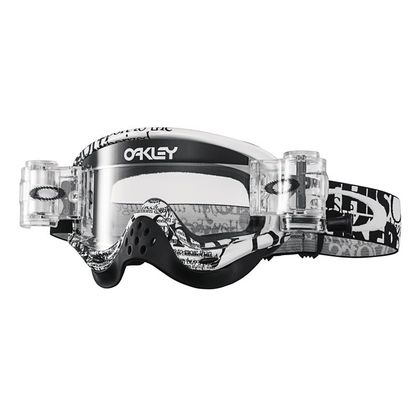 Gafas de motocross Oakley O FRAME MX RACE READY  - TAGLINE BLACK LENS CLEAR 2016